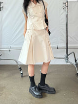 DOUBLE BUTTON SHORT JACKET