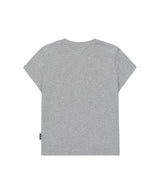 OdsdアスキーキャップスリーブTシャツ -ミランジェグレー