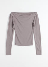 TRIPPLE PEARCING OFF TEE