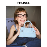 muva. 本革 チャーム付 3WAY ミニトートバッグ