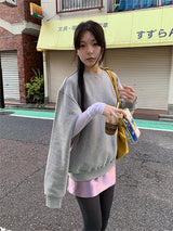 CIRCLE HOLE SWEAT SHIRT (3C)