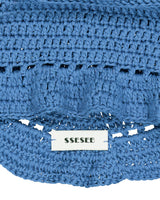 Coma Ruffle Beanie - Blue