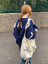 ハイナ リブ編み ノースリーブ