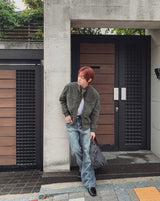 Greburn Washed Bootcut Denim