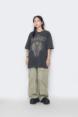 ストレーナーピグメント半袖Tシャツ