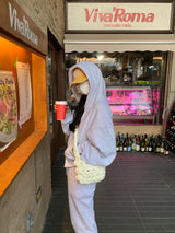 【MADE】スターンヒップクロップツーウェイフードジップアップ -ベーシック
