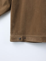Mer crop suede jacket