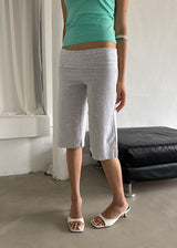 FOLDING REGULAR CAPRI PANTS