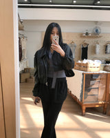 Vintage crop jacket