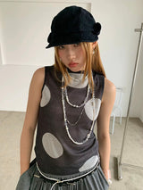 Vintage denim buket(2c)