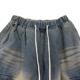 western cargo balloon pants