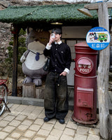 Letic Dart Tinted Black Wide Denim