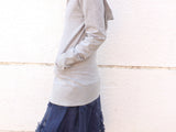 moodfit off-shoulder zip-up