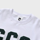 CCC グリーンパッチスウェット／ホワイト [Unisex]