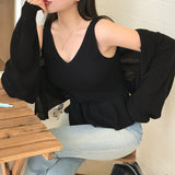 [MADE] Leeds loose fit V-neck cardigan