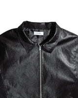 EX LEATHER JACKET BLACK