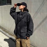 オーバーサイズヴィンテージフード付きフィールドジャケット
