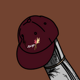 グマ _ サテンキャップ(バーガンディー)