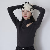 shoulder cut out tops