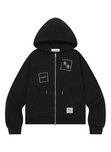 NIFF PATCHWORK HOOD ZIP-UP UNISEX