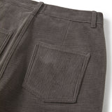 Wonky corduroy pants / Dusty gray