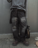 Cura Vintage Washing Denim Pants