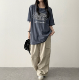 Reedy ポケットピンタックパラシュートワイドパンツ