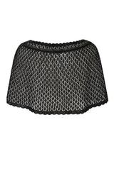 Pansy cape top