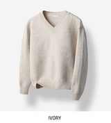 Lido Wool V-neck Crop Knit