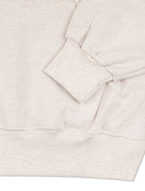 UNISEX Two-Tone Blur Emborogo Hood Zip-Up Oatmeal (FCF1ZP323M)