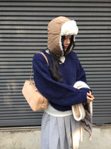 [MD Pick] ハイヤーVネックニット (3color)