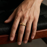 Cosmos Relief Ring