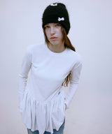 Flare Edge Top (WHITE)