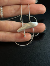 [925silver] Nars string necklace