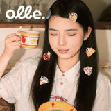 Olle. 鸥莉 バッグモチーフヘアクリップ 個性的レディース小物