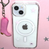 [made] milky star pink phone case (jellyhard)