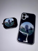 Furry Friends airpods case_Dog