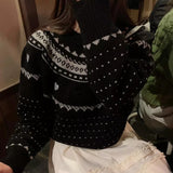 ハートポムポムニット