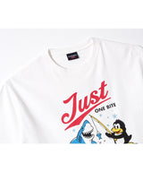 LB ワンバイトウォッシュドTシャツ (アイボリー)