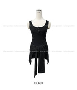Tian snap layered wrap sleeveless