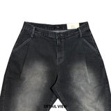 カーブアウトデニムパンツ(2 Colors)