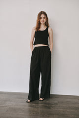Round sleeveless (Black)