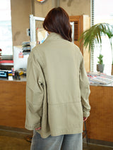 DETACHABLE HOOD FIELD JACKET KHAKI