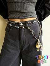 Shell long chain necklace