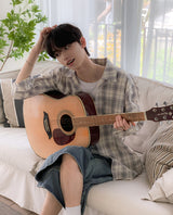 Monet Summer Check Shirt
