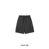 LMN Anf Cargo Washing Cotton Banding Shorts (6 colors)