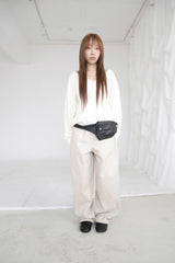 cotton curve balloon pants(2colors)