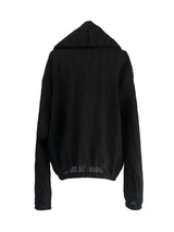 [unisex] サマークールシースルーフードジップアップ (2color)