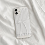 ribbon cushion gel hard case