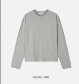 [F/W] エッセンシャルクロップロングスリーブス(5color)